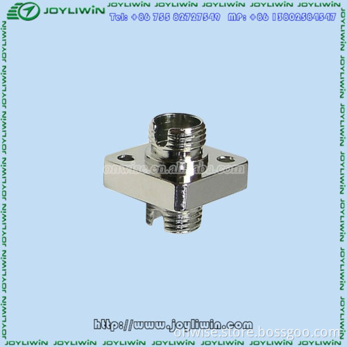 CNC Machined Passivation stainless steel Fiber Connector